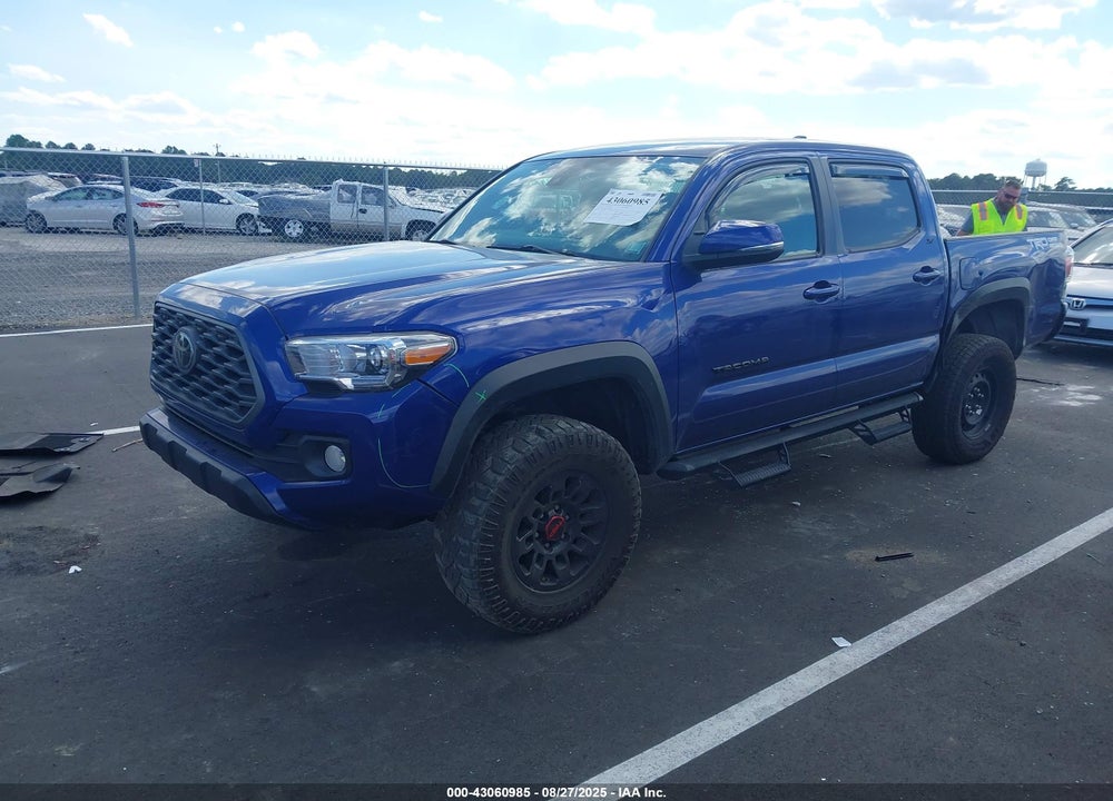2022 TOYOTA TACOMA VIN: 3TYAZ5CN2NT016191
