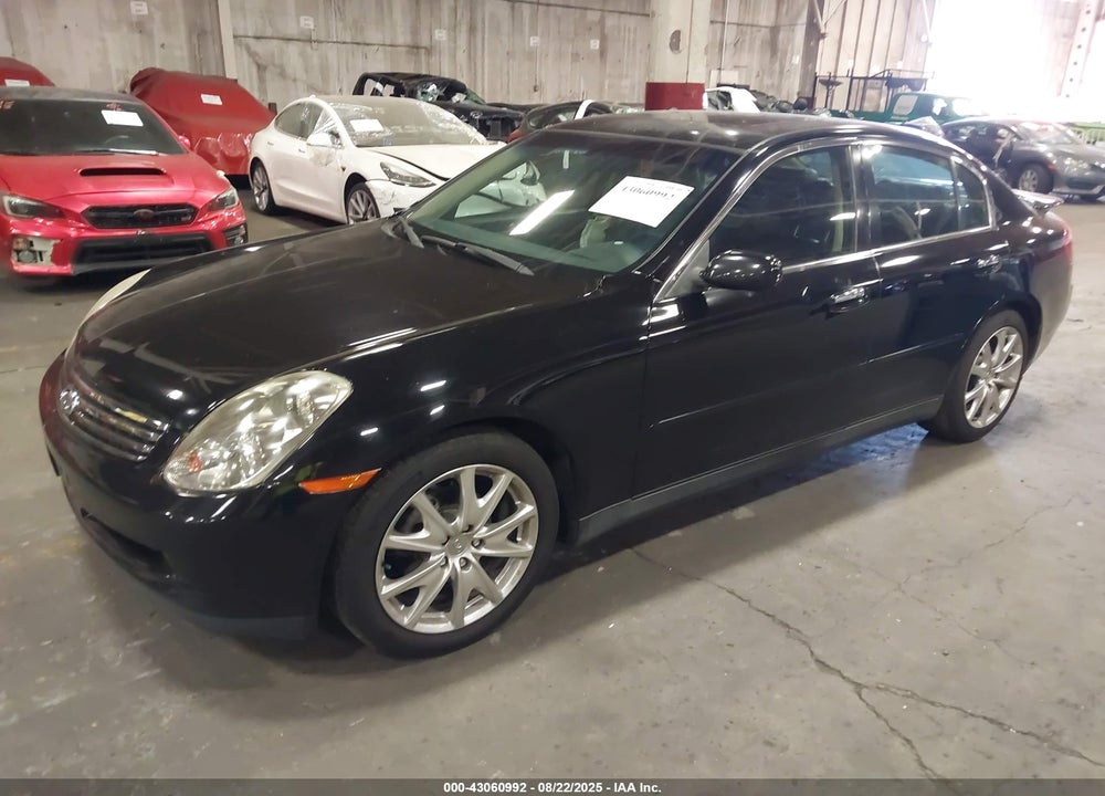 2003 INFINITI G35 LUXURY LEATHER VIN: JNKCV51E23M319935