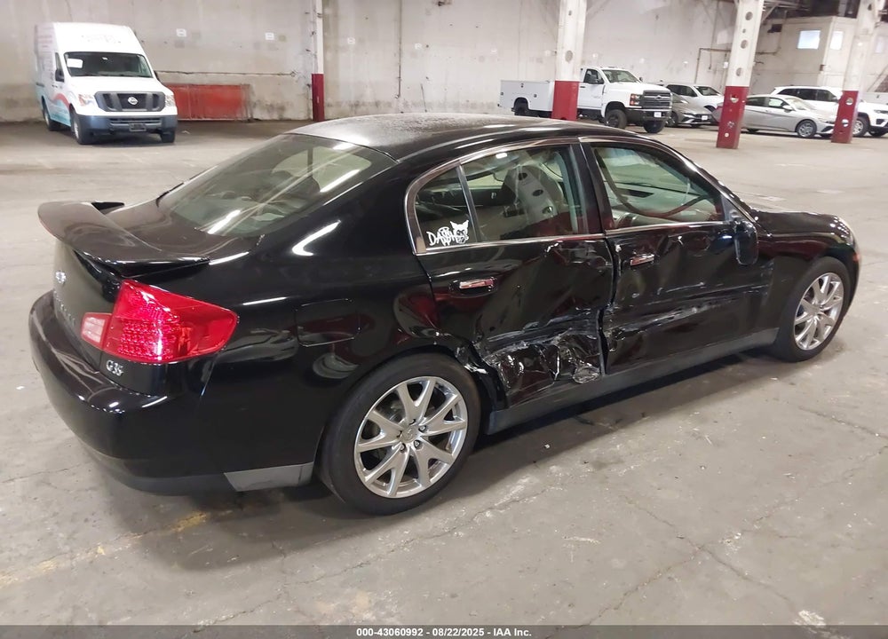 2003 INFINITI G35 LUXURY LEATHER VIN: JNKCV51E23M319935