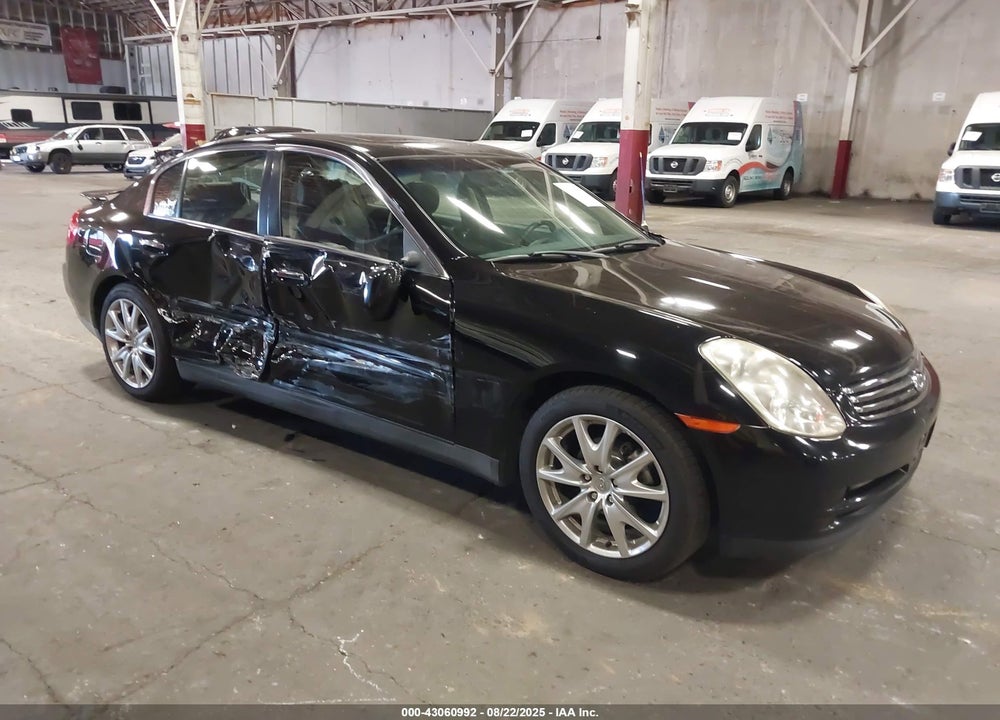 2003 INFINITI G35 LUXURY LEATHER VIN: JNKCV51E23M319935