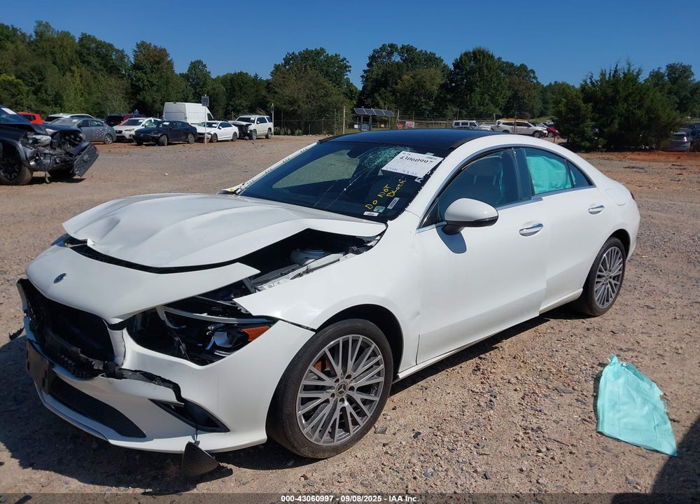 2022 MERCEDES-BENZ CLA 250 COUPE 4MATIC VIN: W1K5J4HB8NN288561