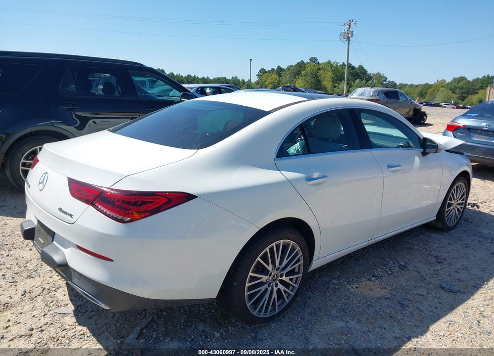 2022 MERCEDES-BENZ CLA 250 COUPE 4MATIC VIN: W1K5J4HB8NN288561
