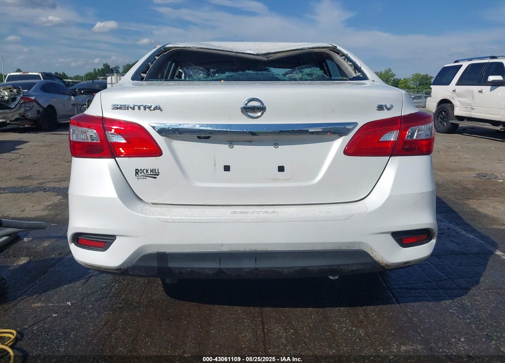 2018 NISSAN SENTRA SV VIN: 3N1AB7AP5JY268250