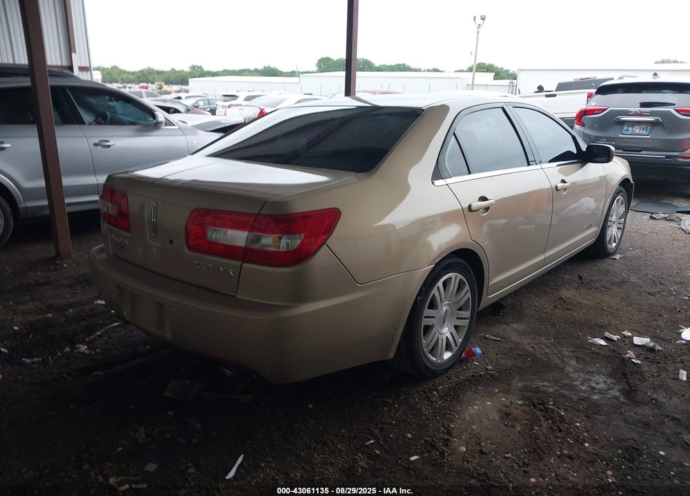 2006 LINCOLN ZEPHYR VIN: 3LNHM26146R600978