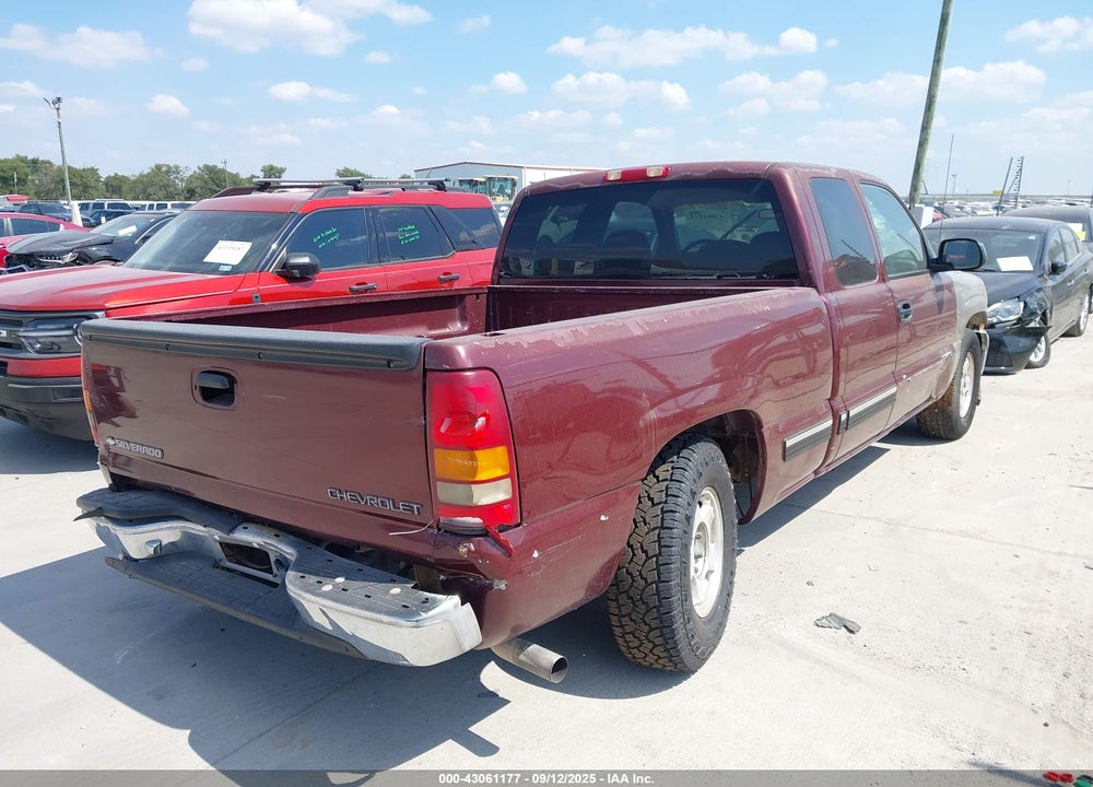 1999 CHEVROLET SILVERADO 1500 LS VIN: 2GCEC19T9X1124136