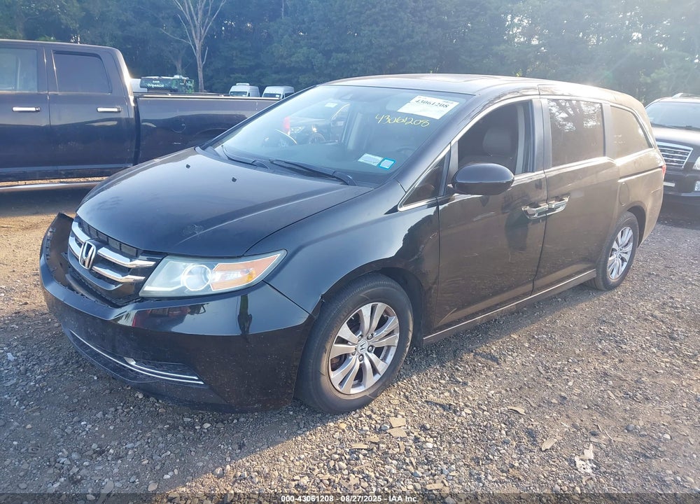 2016 HONDA ODYSSEY EX-L VIN: 5FNRL5H65GB047265