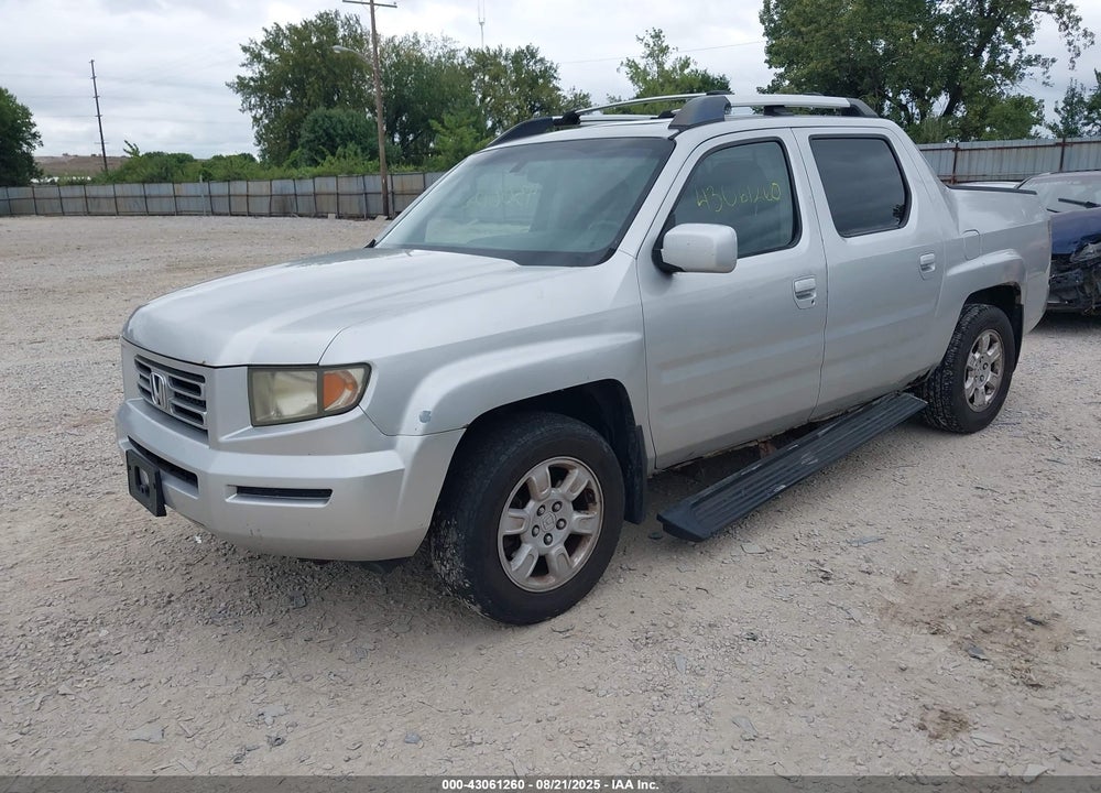 2008 HONDA RIDGELINE RTL VIN: 2HJYK16568H502424