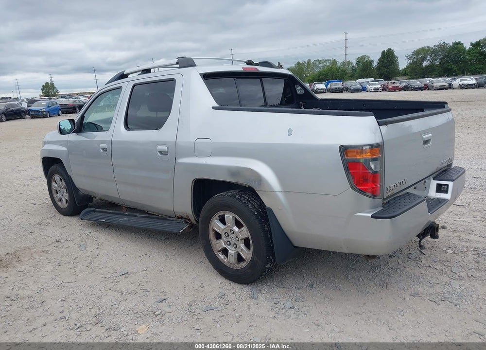 2008 HONDA RIDGELINE RTL VIN: 2HJYK16568H502424