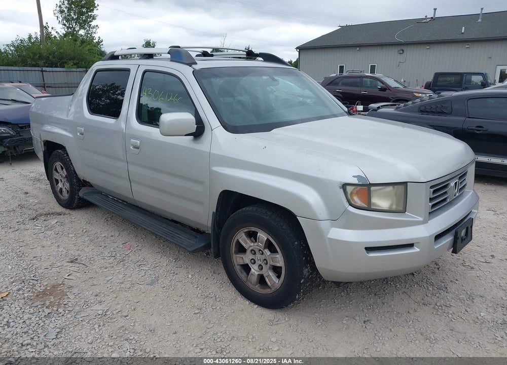 2008 HONDA RIDGELINE RTL VIN: 2HJYK16568H502424
