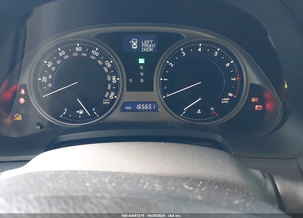 2010 LEXUS IS 250 VIN: JTHCF5C26A5041855