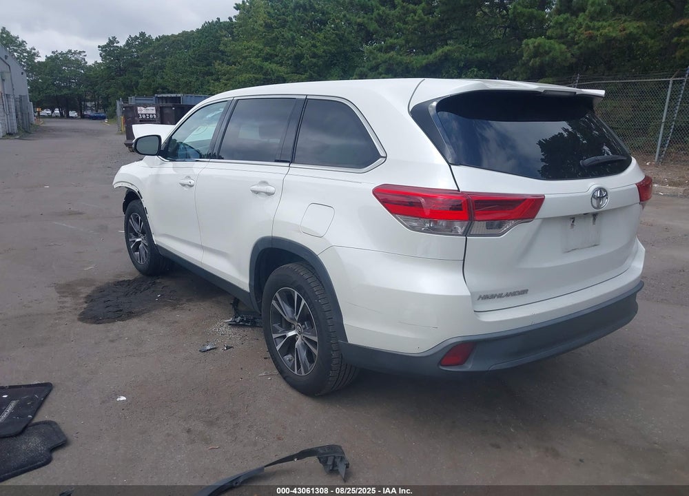 2019 TOYOTA HIGHLANDER VIN: 5TDZARFH4KS056903