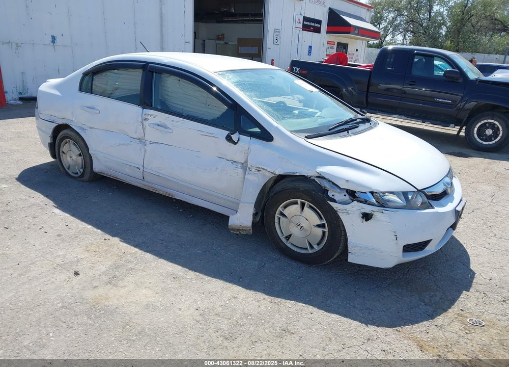2009 HONDA CIVIC HYBRID VIN: JHMFA36229S010126