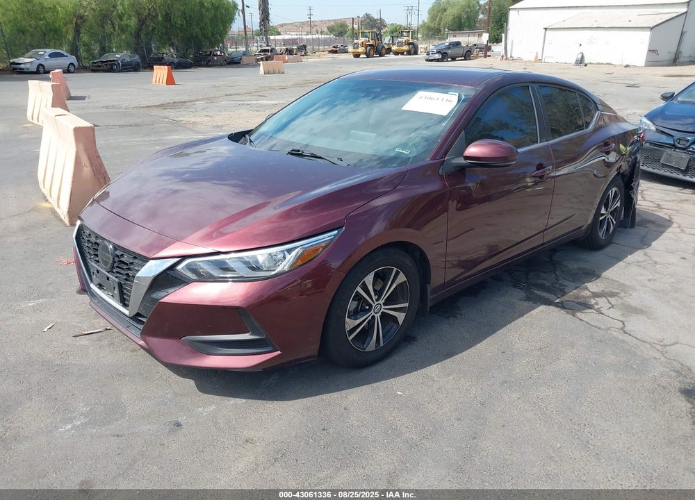 2020 NISSAN SENTRA VIN: 3N1AB8CV5LY236192