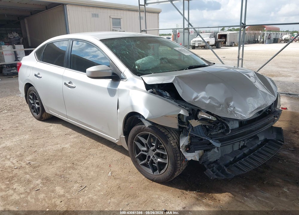 2016 NISSAN SENTRA SV VIN: 3N1AB7AP4GL676275