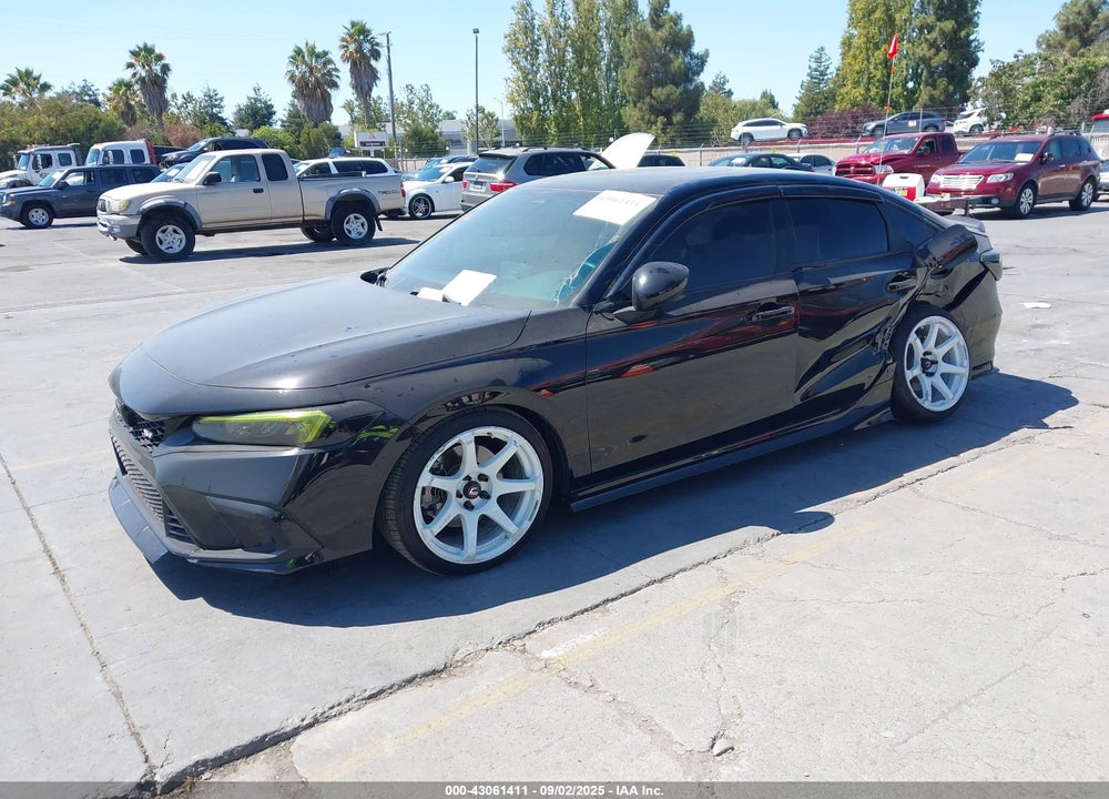 2022 HONDA CIVIC SI SEDAN VIN: 2HGFE1E57NH473131