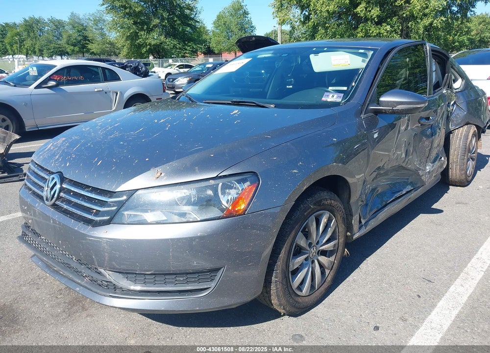 2012 VOLKSWAGEN PASSAT VIN: 1VWAH7A32CC011337