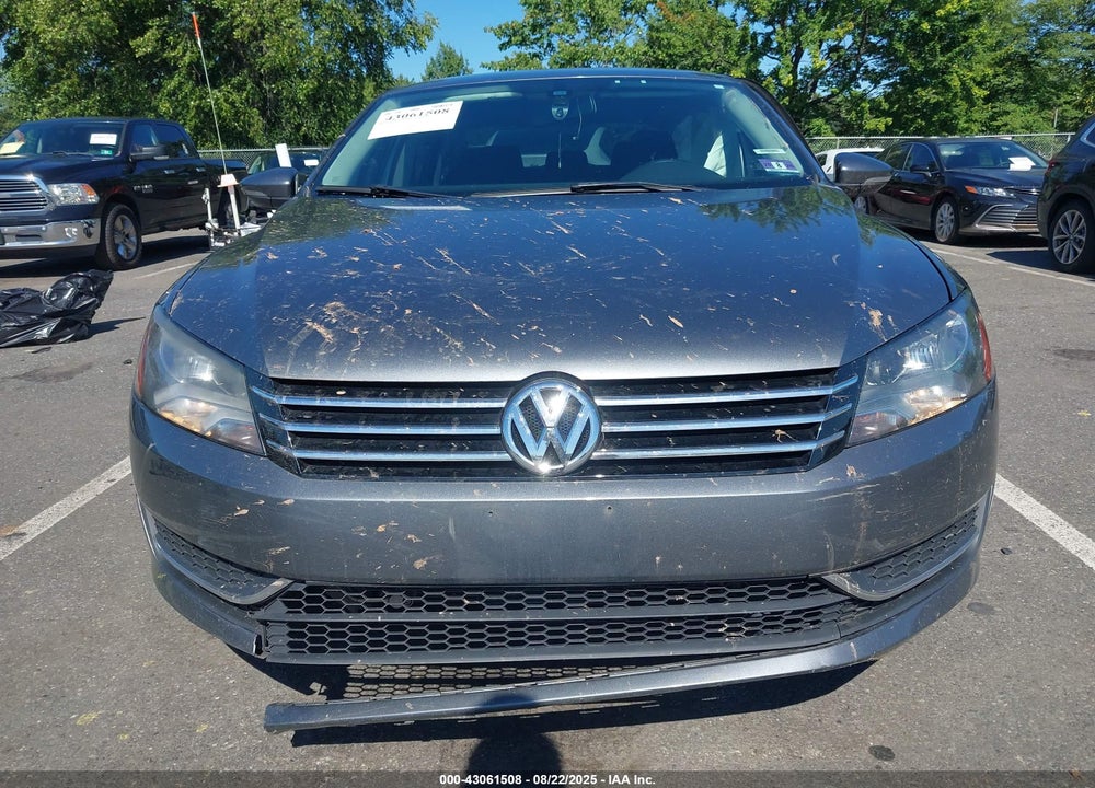 2012 VOLKSWAGEN PASSAT VIN: 1VWAH7A32CC011337
