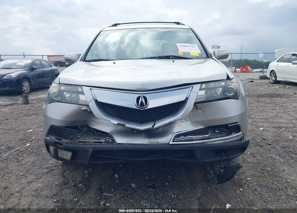 2011 ACURA MDX VIN: 2HNYD2H61BH537769