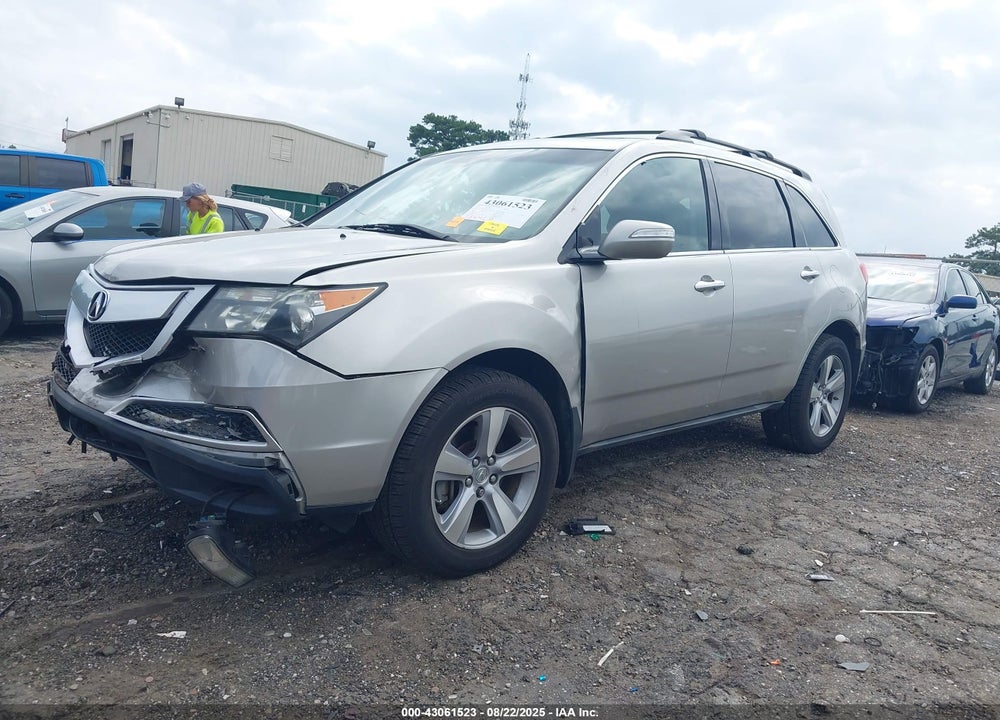 2011 ACURA MDX VIN: 2HNYD2H61BH537769
