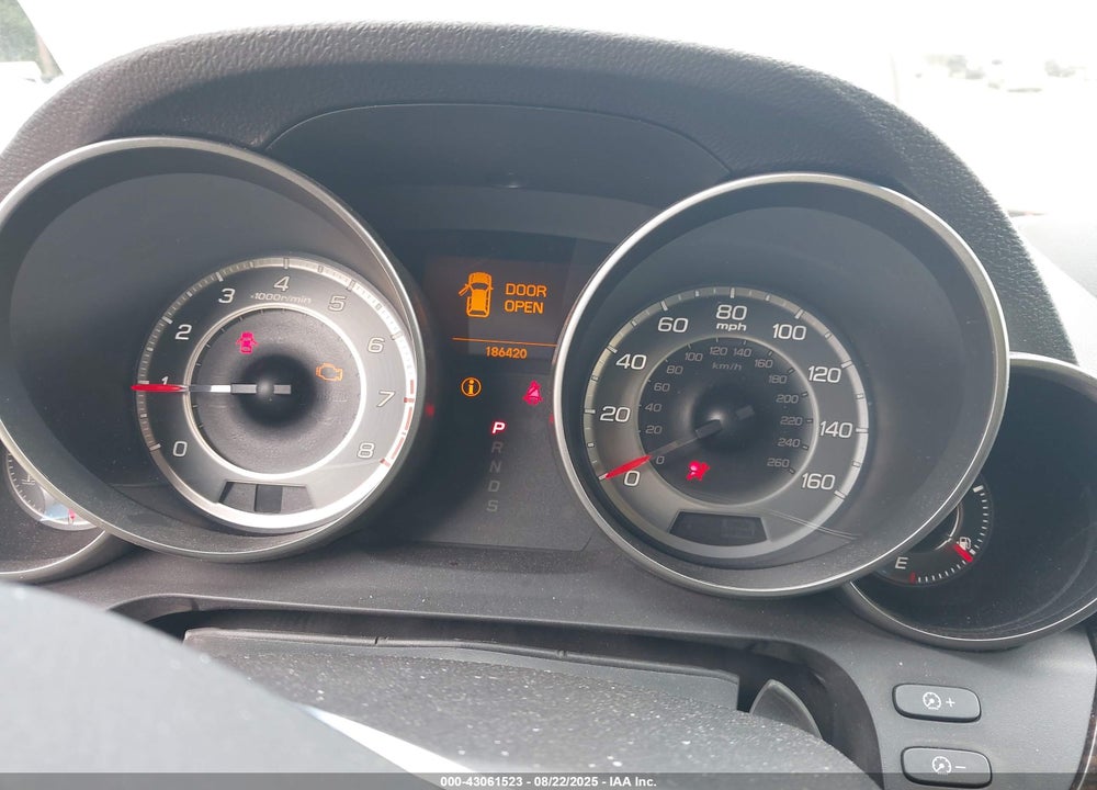 2011 ACURA MDX VIN: 2HNYD2H61BH537769