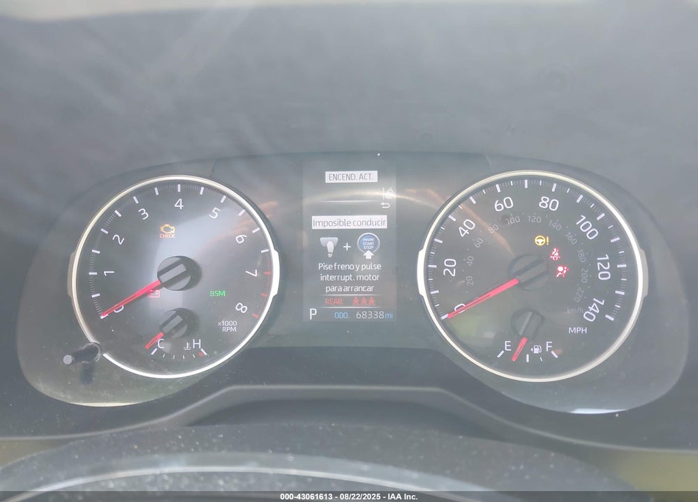2019 TOYOTA RAV4 XLE VIN: 2T3W1RFV6KW011372
