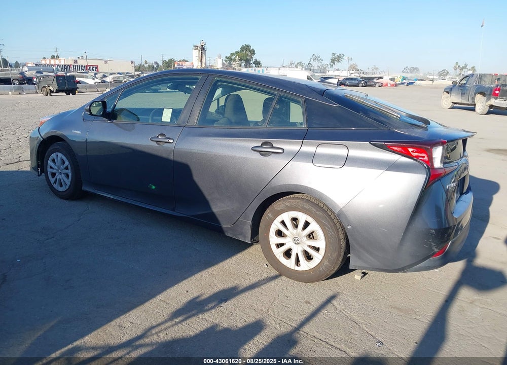 2019 TOYOTA PRIUS VIN: JTDKARFU6K3069524