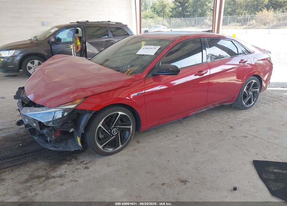 2022 HYUNDAI ELANTRA N LINE VIN: KMHLR4AF1NU237489