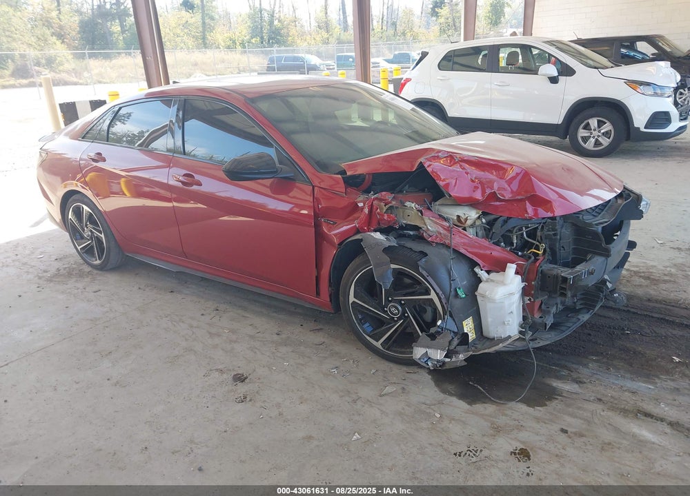 2022 HYUNDAI ELANTRA N LINE VIN: KMHLR4AF1NU237489