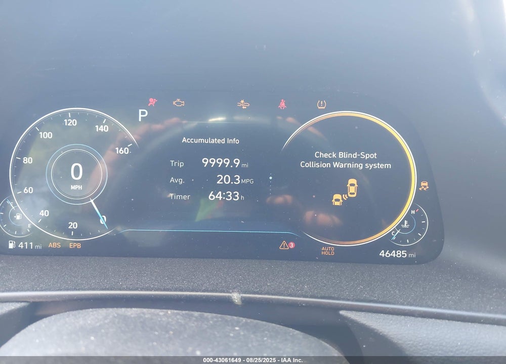 2020 HYUNDAI SONATA VIN: 5NPEF4JA2LH020972