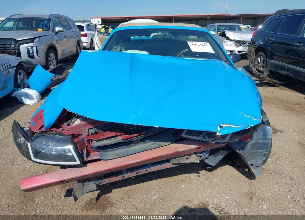 2000 FORD MUSTANG VIN: 1FAFP4444YF186845