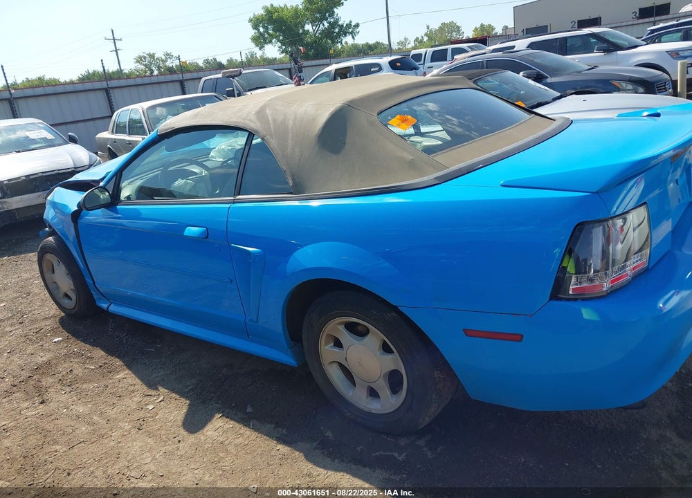 2000 FORD MUSTANG VIN: 1FAFP4444YF186845