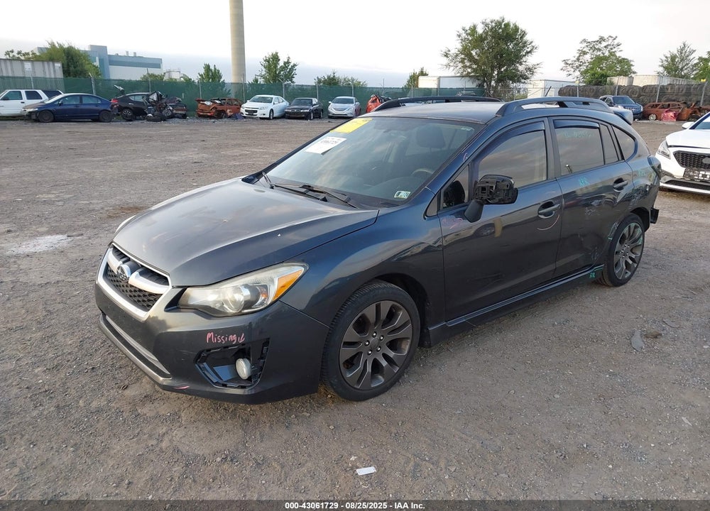 2014 SUBARU IMPREZA VIN: JF1GPAL66E8258330