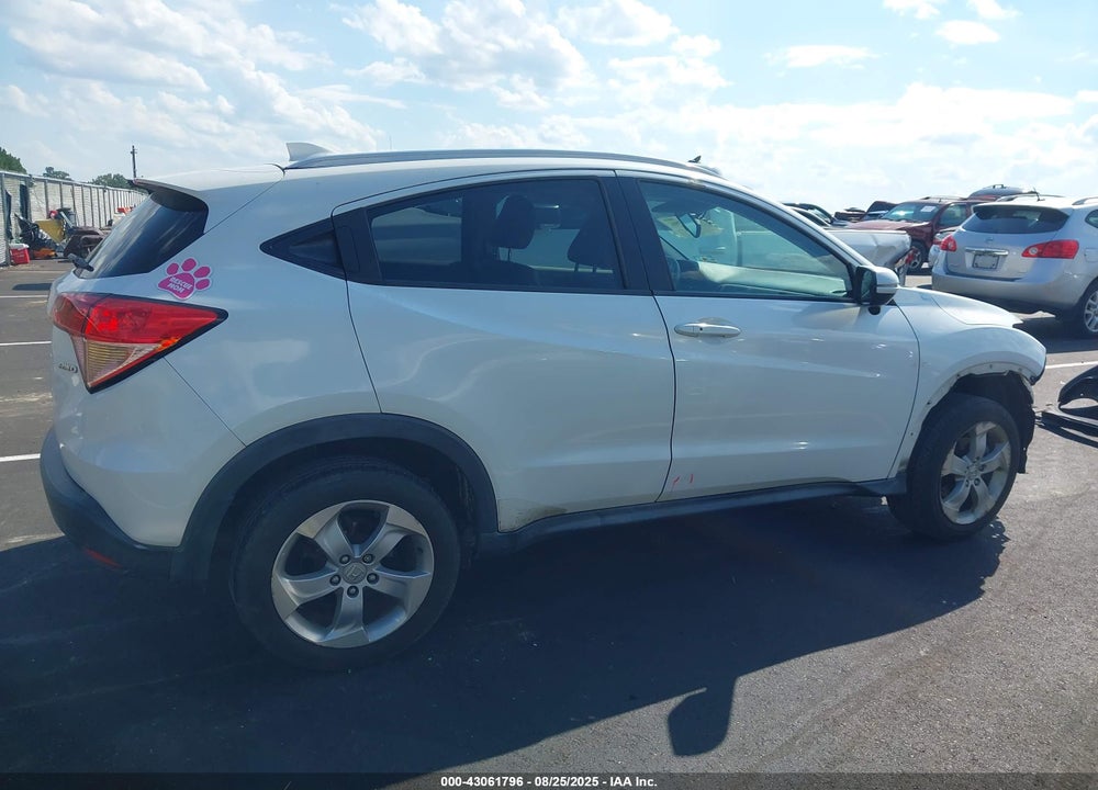 2016 HONDA HR-V VIN: 3CZRU6H71GM711465