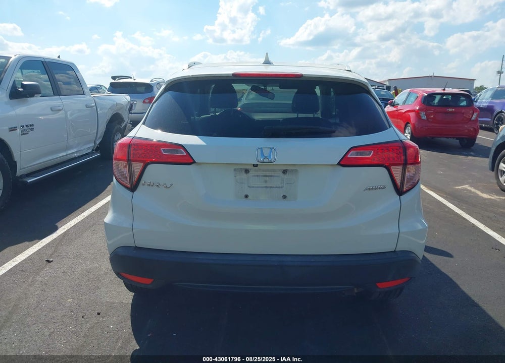 2016 HONDA HR-V VIN: 3CZRU6H71GM711465