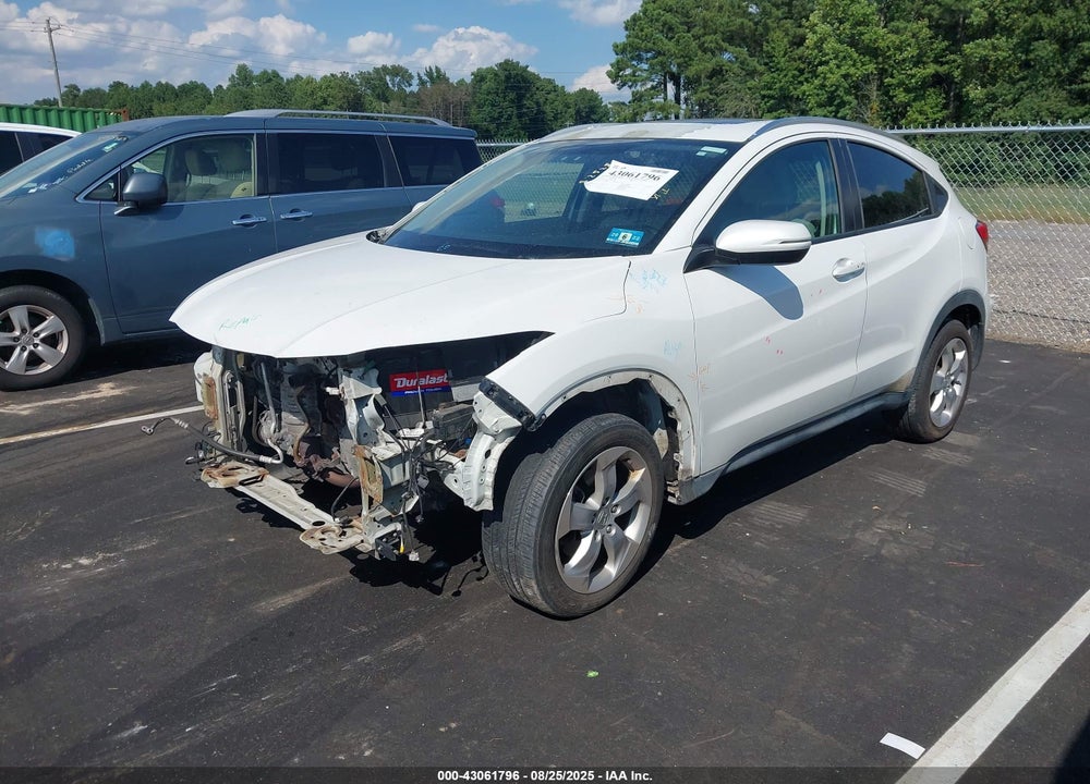 2016 HONDA HR-V VIN: 3CZRU6H71GM711465