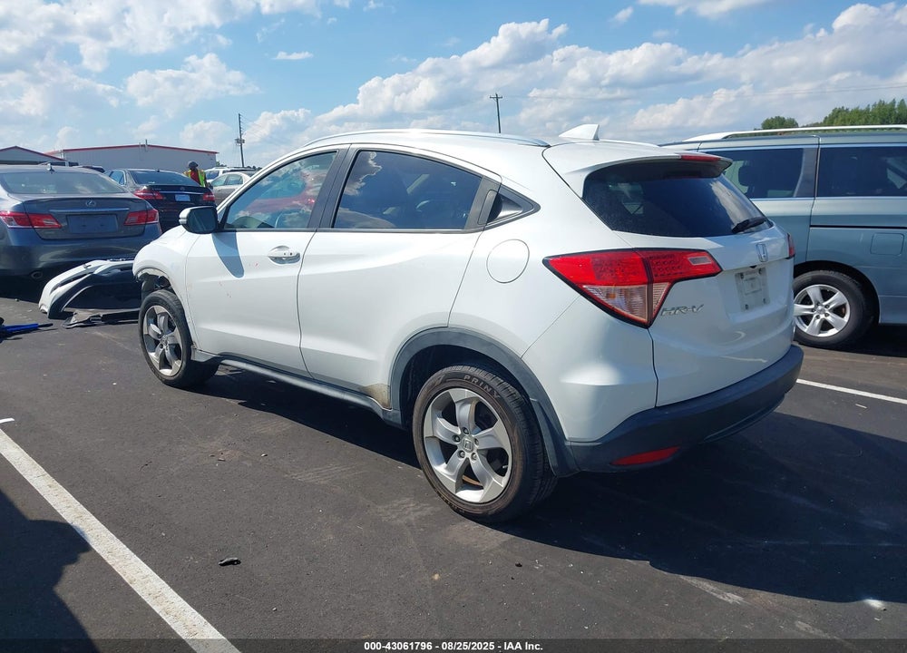 2016 HONDA HR-V VIN: 3CZRU6H71GM711465