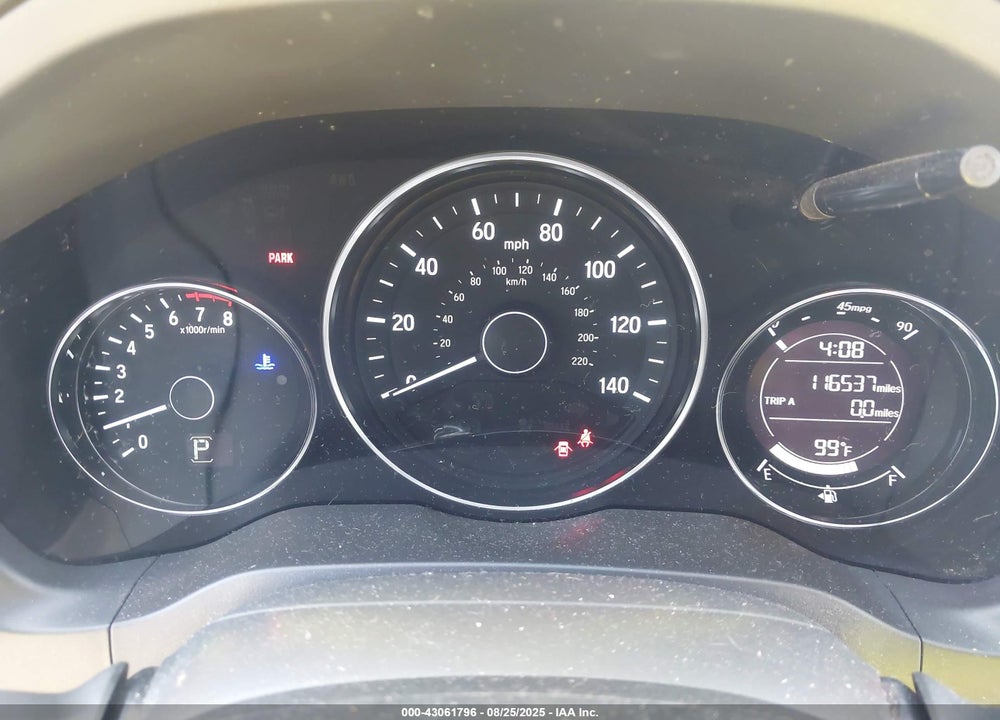 2016 HONDA HR-V VIN: 3CZRU6H71GM711465