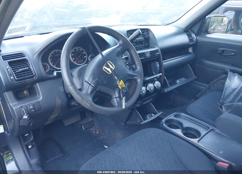2005 HONDA CR-V LX VIN: SHSRD78545U343478
