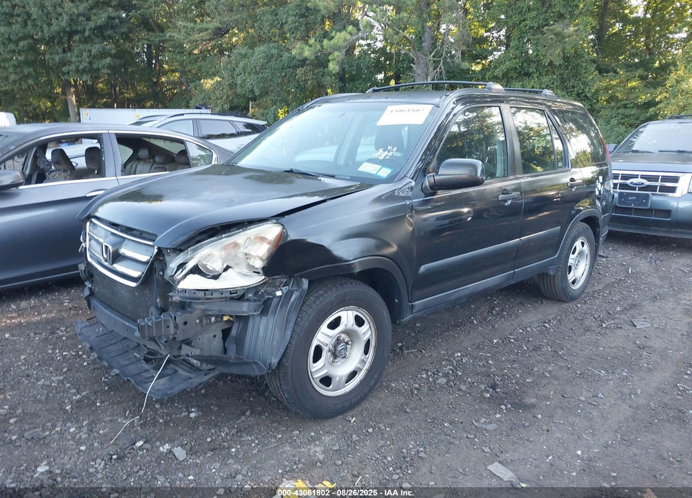 2005 HONDA CR-V LX VIN: SHSRD78545U343478