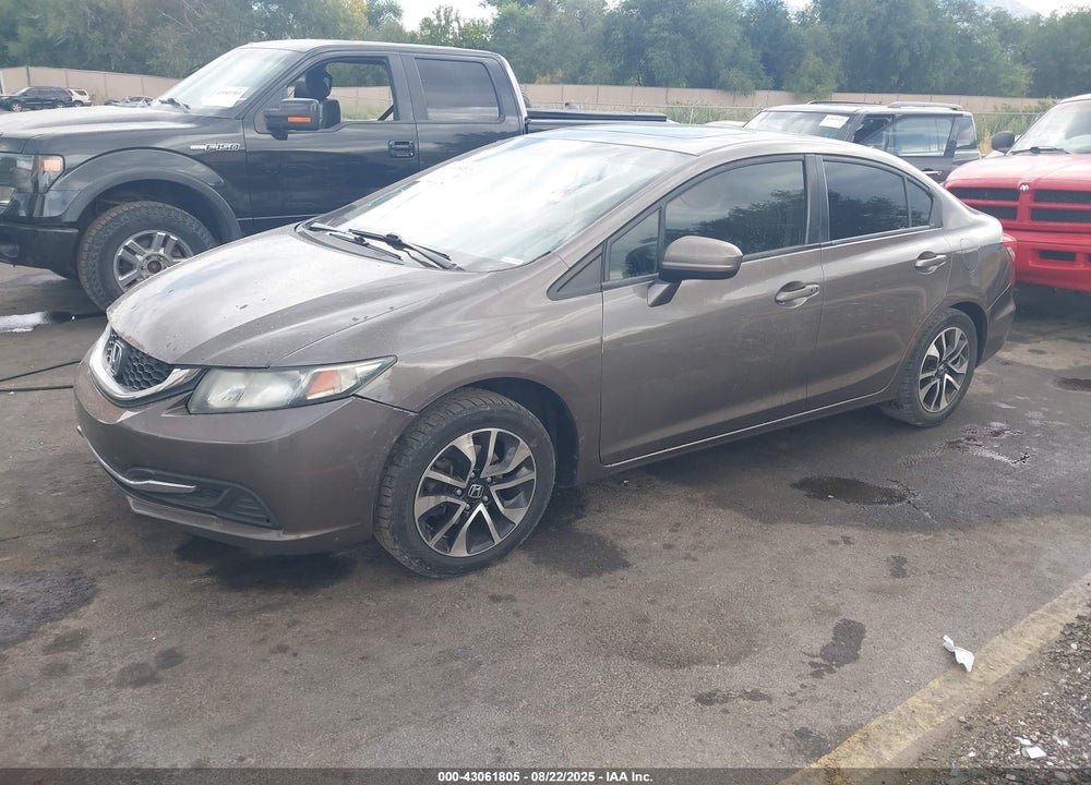 2014 HONDA CIVIC VIN: 2HGFB2F84EH507887