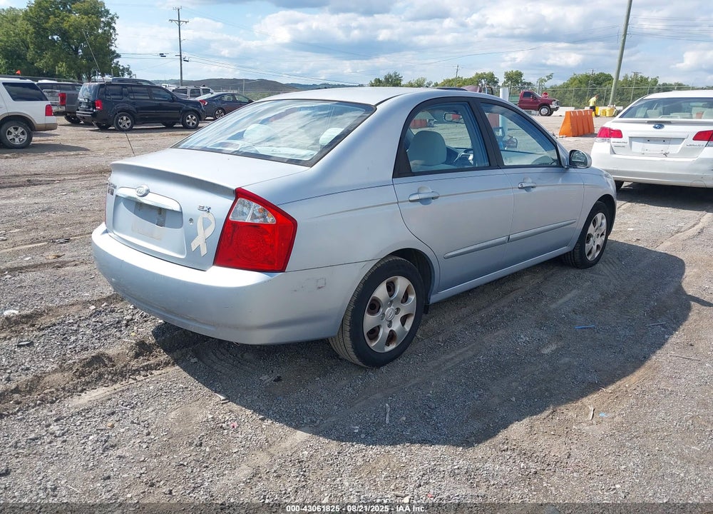2006 KIA SPECTRA EX/LX/SX VIN: KNAFE121865270402