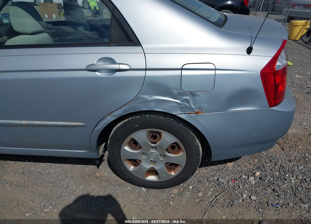 2006 KIA SPECTRA EX/LX/SX VIN: KNAFE121865270402
