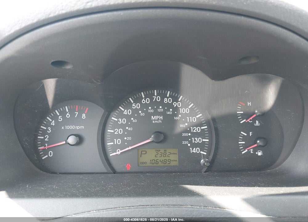 2006 KIA SPECTRA EX/LX/SX VIN: KNAFE121865270402