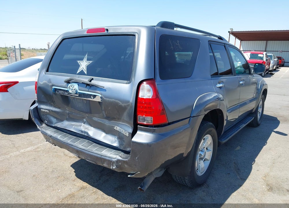 2006 TOYOTA 4RUNNER SR5 V6 VIN: JTEZU14R668053060