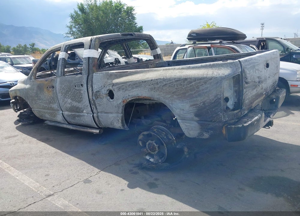 2004 DODGE RAM 2500 SLT/LARAMIE VIN: 3D7KU28C64G179434