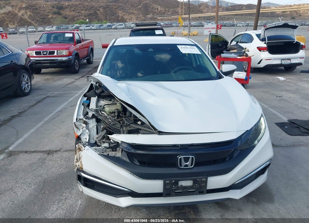2019 HONDA CIVIC VIN: 2HGFC2F65KH602580