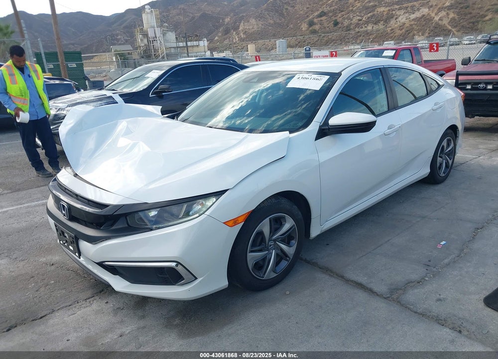 2019 HONDA CIVIC VIN: 2HGFC2F65KH602580