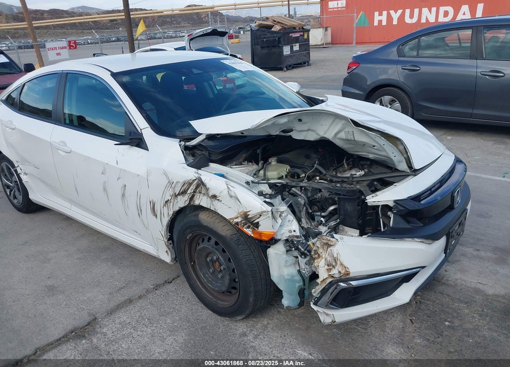 2019 HONDA CIVIC VIN: 2HGFC2F65KH602580