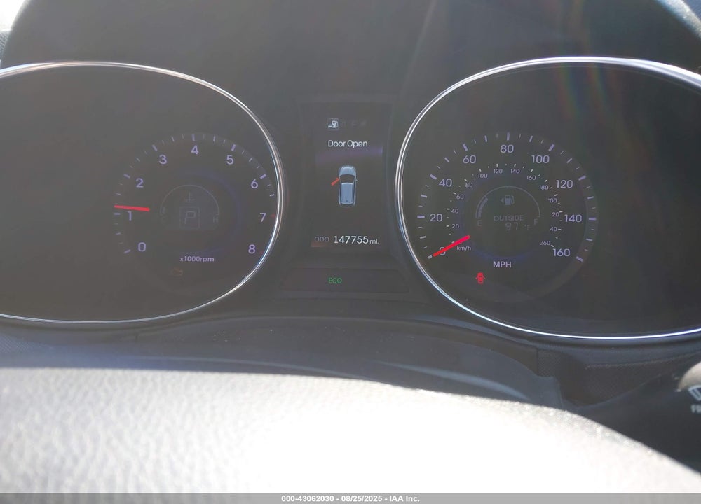 2014 HYUNDAI SANTA FE VIN: KM8SN4HF8EU060503