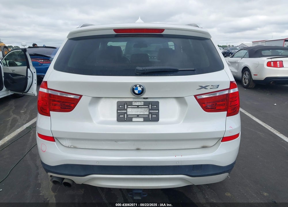 2015 BMW X3 VIN: 5UXWX9C58F0D61049